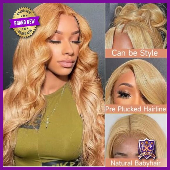 13x6 HD Lace Front Wig Human Hair Body Wave 180% Density 30 Inch main image 6